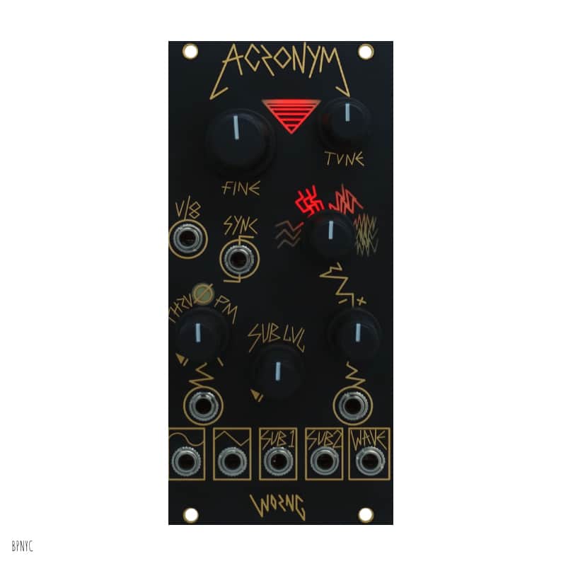 WORNG Electronics Acronym - Analog Morphing Oscillator (BPNYC) image 1