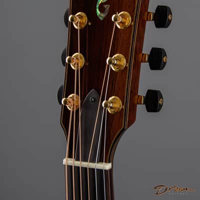 2001 Goodall Parlor, Brazilian Rosewood/Adirondack Spruce image 16