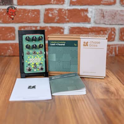 Immagine Chase Bliss Audio Lost + Found Multi-Effect Pedal Green - 9