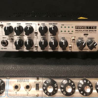 Fryette Valvulator GP/DI IR 1W Tube Direct Recording Tube Amplifier Head Regular White image 1