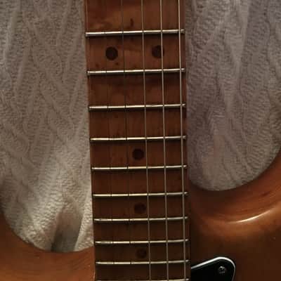 Lefty Greco Ash Left handed Stratocaster 1981 Natural Ash image 4
