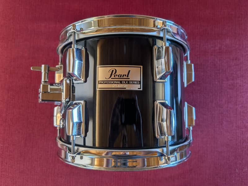 Pearl Professional DLX 10"x8" Tom - Black finish image 1
