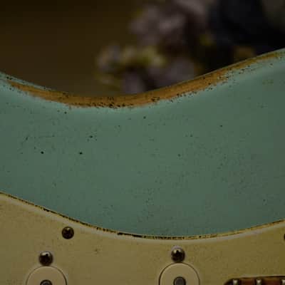 Fender Stratocaster Relic American Nitro Surf Green Custom Shop Fat 50's image 4