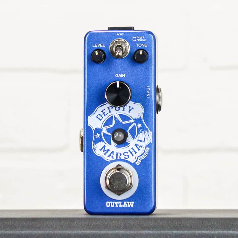 Preowned Outlaw Deputy Marshall British-Style Distortion Pedal image 1