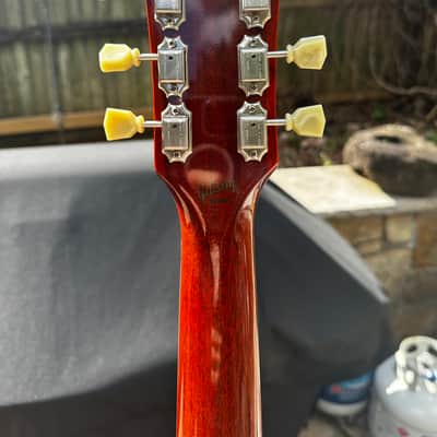 2006 Gibson Custom Shop CS-336 Figured Top - Tangerine Burst OHSC Mint image 8