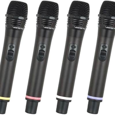 VOCOPRO UHF580510 Professional Rechargeable 4-Channel UHF Wireless Microphone System image 4