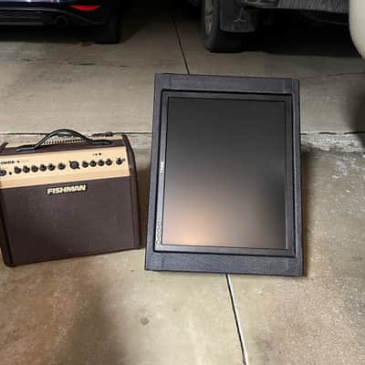 Custom Teleprompter Stage Monitor Lyrics Prompter 2023 - Black Tolex image 3