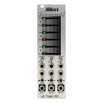 Hikari Instruments Triple AD Eurorack Envelope Module image 9
