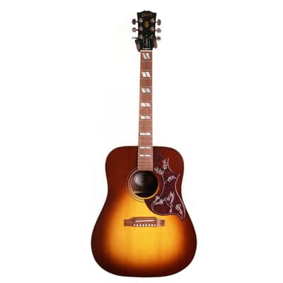 Gibson Hummingbird Studio Walnut Acoustic-Electric Walnut Burst Top Crack As-Is image 3