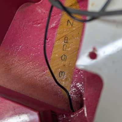 1984 Tokai Goldstar Sound TST-55 Electric Guitar Vintage RARE Pearl Pink Metallic All Original image 7
