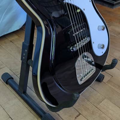 Eastwood Sidejack Baritone DLX with Chrome Hardware 2010s Black image 3