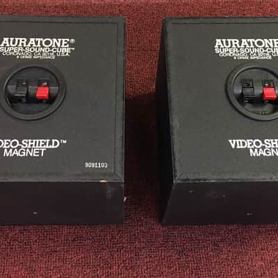 Auratone Super Sound Cube Video Shield Monitors ~Free Ship~ image 4