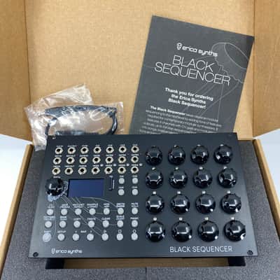 Erica Synths Black Sequencer Eurorack Module 2014 - 2020 - Black image 7