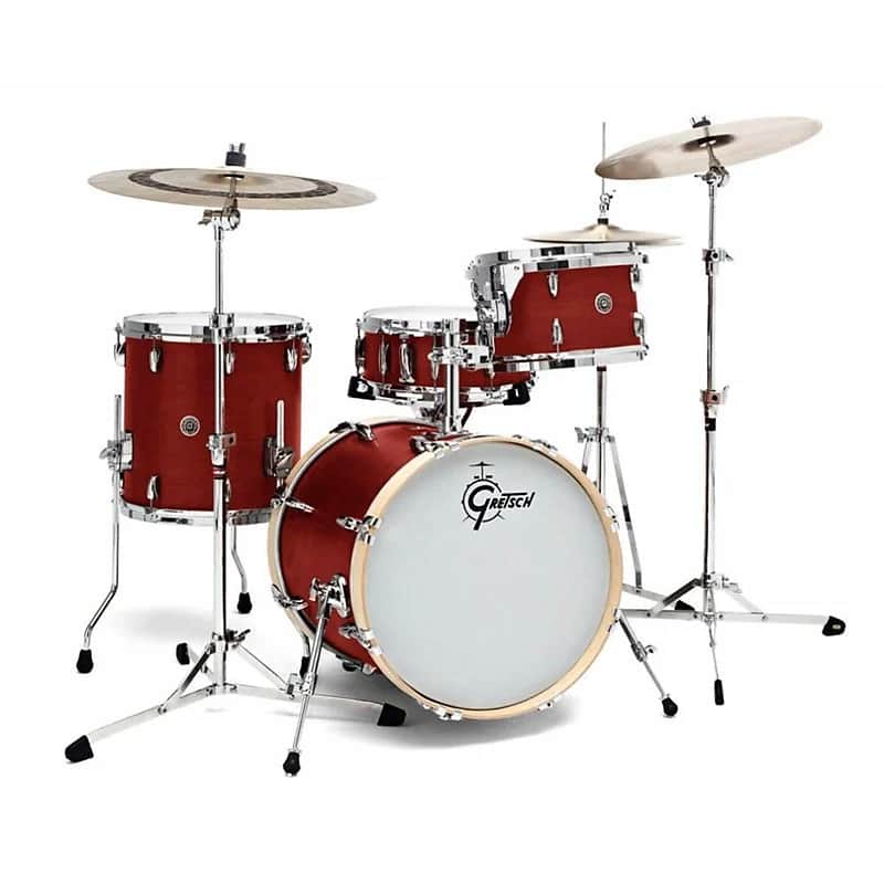 Gretsch GB-J483 Brooklyn Series 8x12 / 14x14 / 14x18" 3pc Shell Pack with Bass Drum Mount & Single Tom Holder image 1
