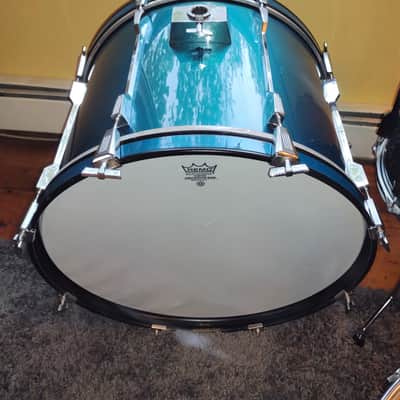 Tama Rockstar DX 6-Piece Drum Set in Ocean Blue. image 9