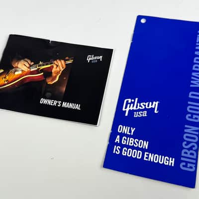 Gibson Owner's Manual & Warranty Card 2008