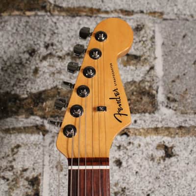 2015 Fender American Elite Stratocaster HSS Shawbucker with Rosewood Fretboard Olympic Pearl w/ Hard Case image 3