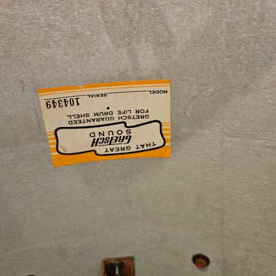 Gretsch Round Badge 18-14-12" 6-ply Bop Kit - Champagne Sparkle 1960s image 14