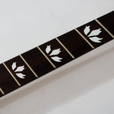 Fret Markers Inlays Flowers Silver Stickers Inlays Vinyl Guitar Electric & Acoustic. image 1