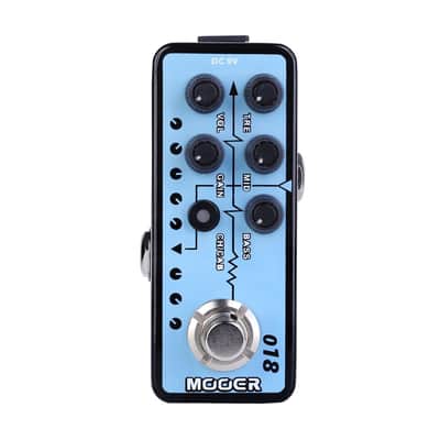 MOOER Micro Preamp 018 Custom 100 Digital Guitar Amp Modelling Pedal (Price includes the import duty for US buyer) image 1