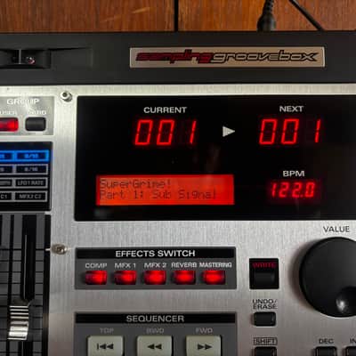 Roland MC-808 Sampling Groovebox w/ bag, power supply SIMM image 2