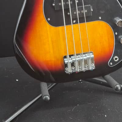 Fender Standard Precision Bass®, Laurel Fingerboard, Black Pickguard, 3-Color Sunburst image 1