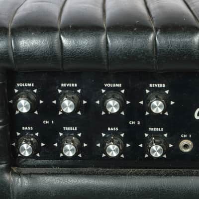 Kustom - K100B - 50 Watt Solid State Bass Amp Head w/2x15 Cab - w/Cab Cover - x1862 - USED image 9