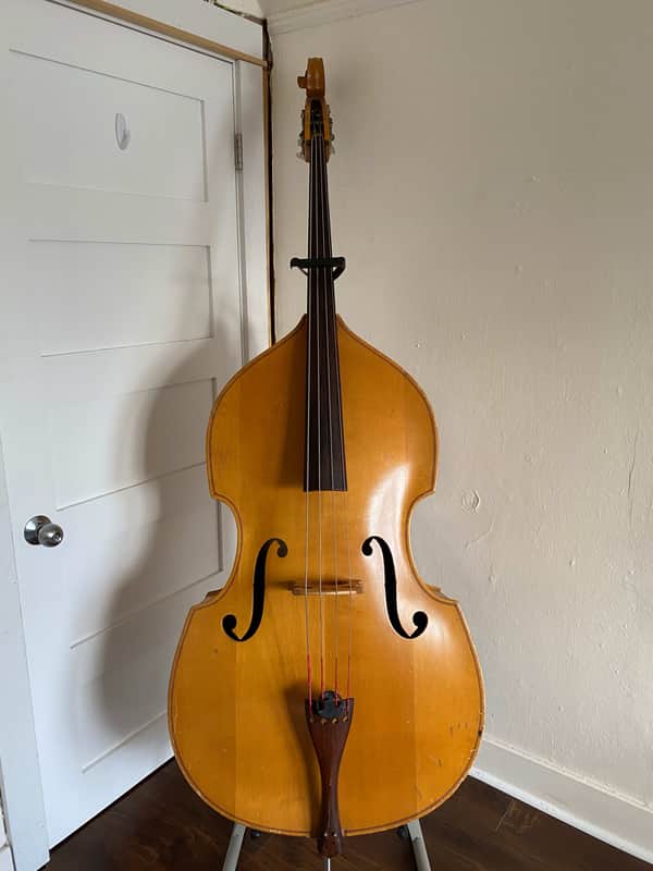 Kay 1938 C4 Concert Blonde 3/4 Upright Bass image 1