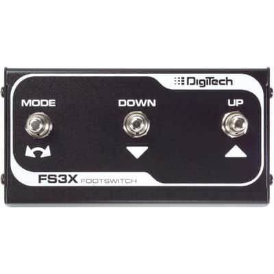 DigiTech 3-Button Footswitch with 10ft TRS cable image 1