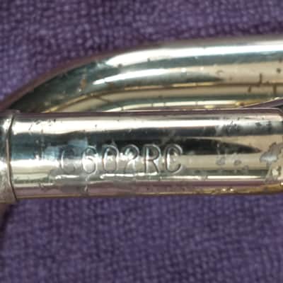 Holton C602RC cornet - laquered brass with rose brass leadpipe image 7