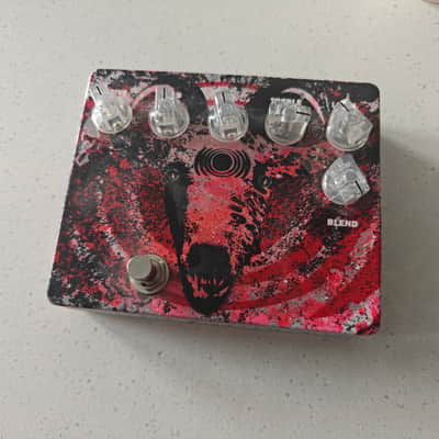 Abominable Electronics Sun Bather DI pedal 2017 - Grey / Red image 2