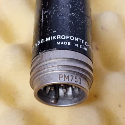 Rare Vintage Microphone RFT Gefell Neumann PM750 image 10