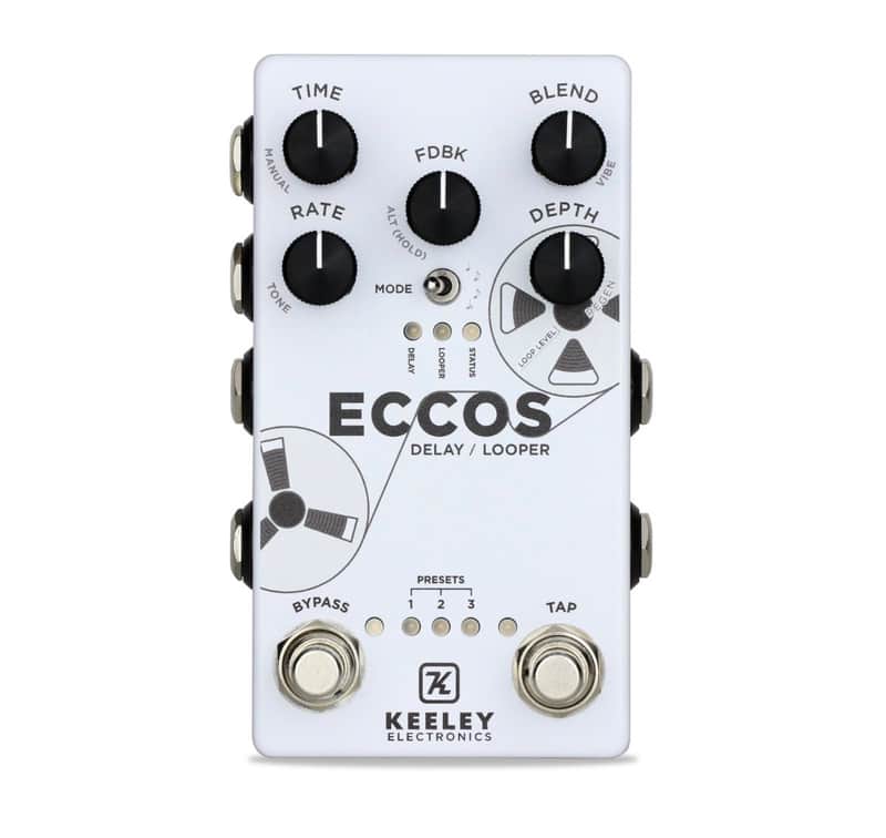 Keeley ECCOS Neo-Vintage Tape Delay 2019 - Present - White image 1