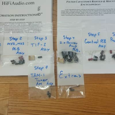 KLH model 30 restoration kit filter capacitor repair rebuild fix image 2