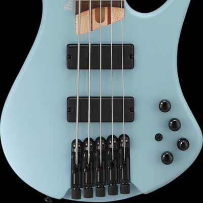 Ibanez EHB Ergonomic Headless Bass 5 String - Purist Blue Matte (EHB605PRM) image 12