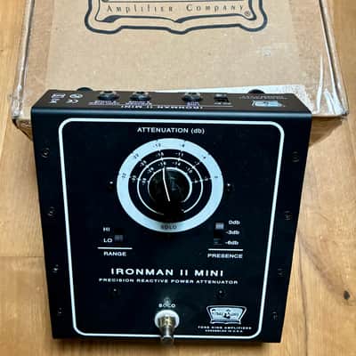 Tone King Ironman II Mini 30-Watt Precision Reactive Power Attenuator 2016 - Present - Black image 2