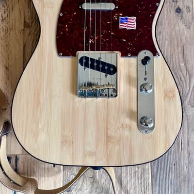 Fender Lamboo "Tele-bration" Limited Edition 60th Anniversary Bamboo Telecaster with Maple Fretboard 2011 - Natural image 6