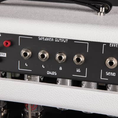 Amplified Nation Ampliphonix and Gain 50w Head/1x12 Speaker Cab - Hot White Levant & Rainbow Sprinkles #336 image 10