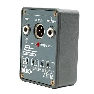 BSS AR-116 Active Direct Box DI Unit Phase Reverse Earth Lift Attenuation Filter image 3