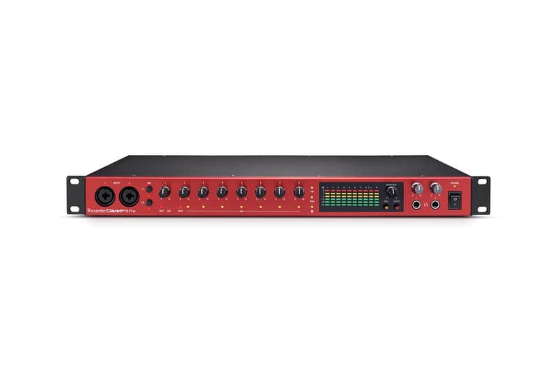 Focusrite Clarett+ 8Pre 18-In/20-Out Audio Interface image 1