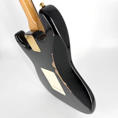 2004 Fender Custom Shop 1960 Stratocaster Relic – Black image 17