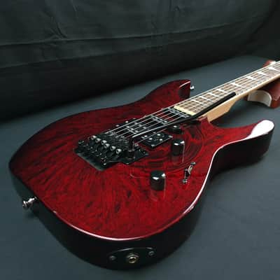 Jackson DK2 Dinky Pro 2007 Crimson Swirl Made In Japan Seymour Duncan Pickups + Original Hardcase image 9