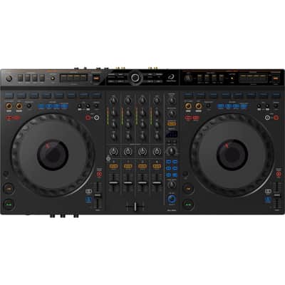 AlphaTheta DDJ-GRV6 4-Channel DJ Controller with 2x Hosa CPR-203 Dual 1/4" to Dual RCA Cables and Hosa STX-105M 1/4" TRS to XLR Cable image 7