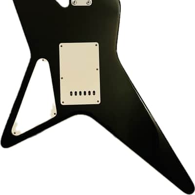 Bradley By Fujigen-Gakki Star Shaped 24 3/4” Scale Mahogany Body 1980’s - Gloss Black image 5