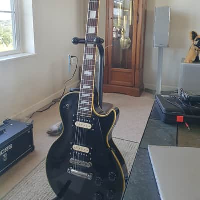 Mavis by Tokai Custom Les Paul 1985 - Black | Reverb