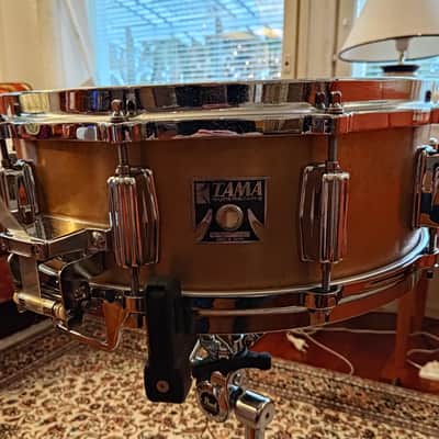 Tama BB-155 Superstar 5x14" Bell Brass Snare Drum Original 1980s image 2