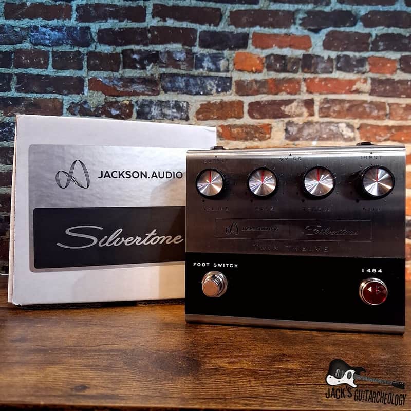 Silvertone / Jackson Audio 1484 Twin Twelve Preamp/Boost/Overdrive *NEW* (2026 - Stainless Steel) image 1