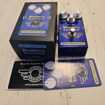 Mad Professor Blueberry Bass Overdrive Distortion Pedal image 1