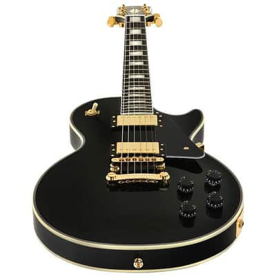 Epiphone Les Paul Custom Ebony image 3