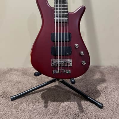 Warwick RockBass Streamer 5-String Bass - Satin Maroon image 9